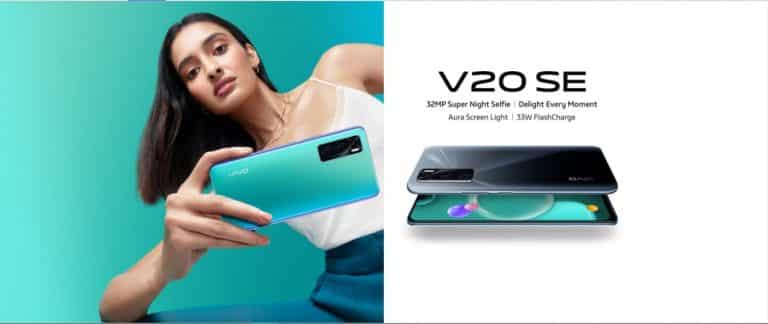 Vivo V20 SE arrives in India, Starting at INR 20,990