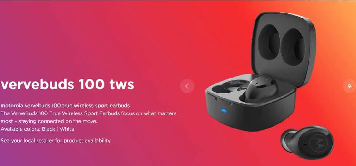 Motorola launches three new audio devices in India: Vervebuds 100 TWS, Ververap 105, and Verveloop 105 Bluetooth Earphones