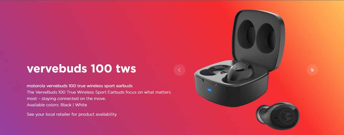 Motorola launches three new audio devices in India: Vervebuds 100 TWS, Ververap 105, and Verveloop 105 Bluetooth Earphones