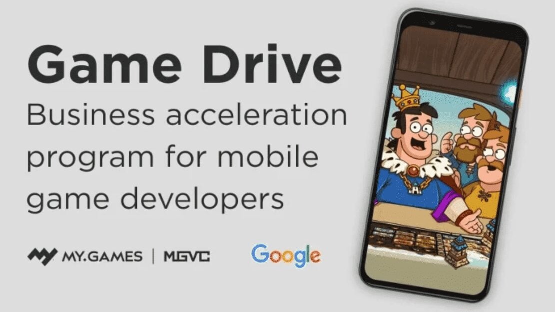 Google and MY.GAMES enters into a partnership called Game Drive