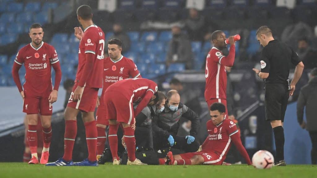 Trent Alexander Arnold injury How will Liverpool cope with ANOTHER defender injury as Trent Alexander-Arnold is out for 4 weeks?