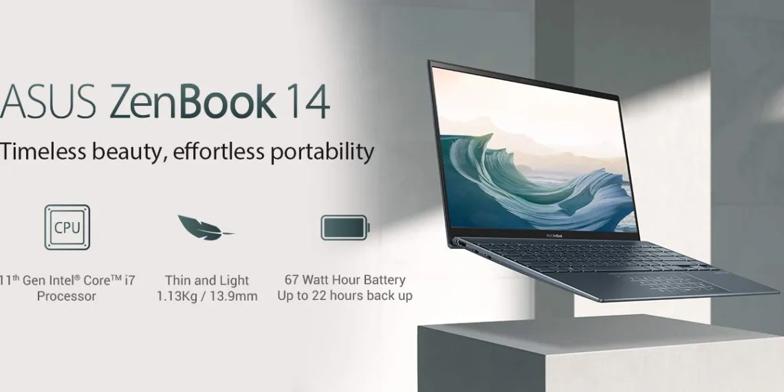 Asus Zenbook 14 with latest 11th Gen Intel processors launching on 10th November via Amazon India