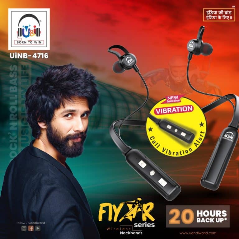 U&i expands its product range; launches “Topper” and “Flyer”- wireless neckbands