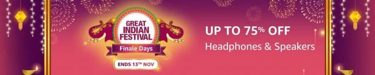 Best deals on Audio Devices on Amazon before the sale ends on 13th November
