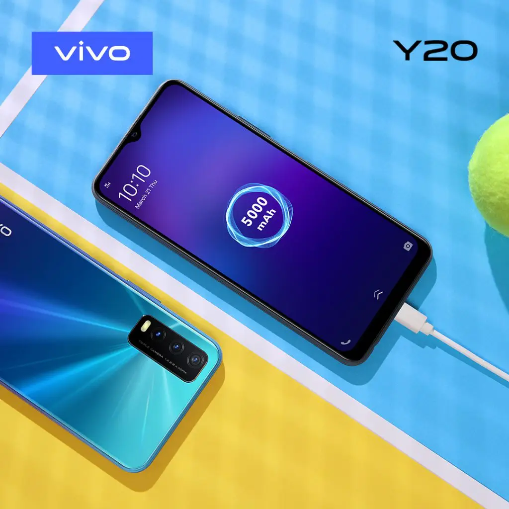 Vivo Y20 Now on Sale in Kenya