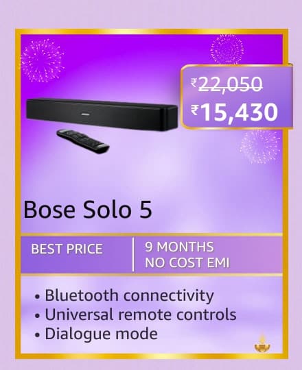 bose solo Best deals on Audio Devices on Amazon before the sale ends on 13th November