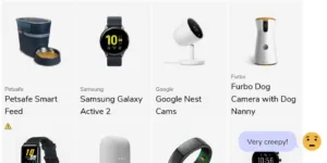 Mozilla has released a list of "Creepy" rated popular gadgets