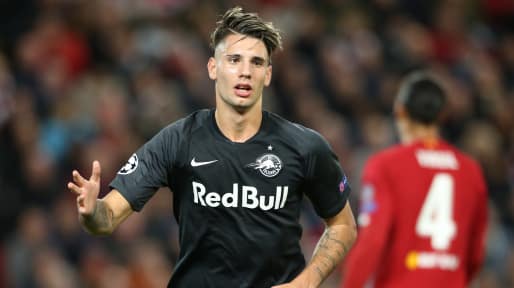 dominik szoboszlai red bull salzburg 1586357616 36172 Manchester United ‘eyeing’ €30 million RB Salzburg midfielder Dominik Szoboszlai; Arsenal are also in the race