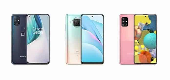 OnePlus Nord N10 vs Xiaomi Mi 10T Lite vs Samsung Galaxy A51 5G: Budget Comparison OnePlus Nord N10 vs Xiaomi Mi 10T Lite vs Samsung Galaxy A51 5G: Budget Comparison