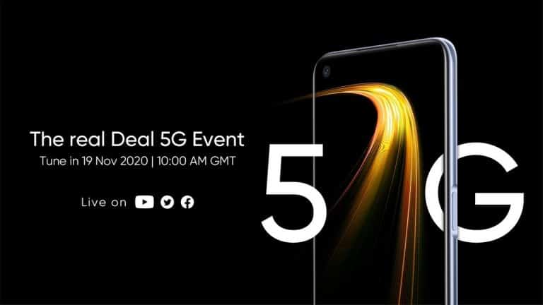Realme 7 5G is launching on November 19