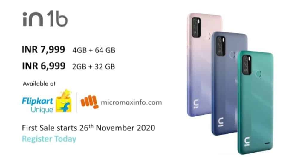 image 2 Micromax IN 1B launched in India starting at INR 6,999