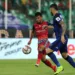 Jerry Mawhmingthanga of Jamshedpur FC and Eli Sabia of Chennaiyin FC in action during match 84 of the Hero Indian Super League 2018 ( ISL ) between Chennaiyin FC  and Jamshedpur FC  held at the Jawaharlal Nehru Stadium, Chennai, India on the 23rd February 2019Photo by: Vipin Pawar /SPORTZPICS for ISL