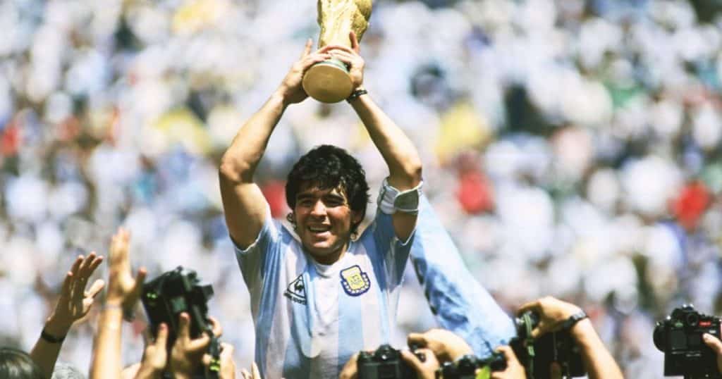 maradona86 1200x630 1 Maradona's Hand of God shirt up for auction