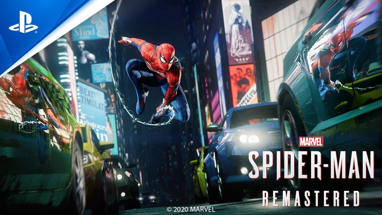 Spider-Man remastered gets an update for next-gen consoles
