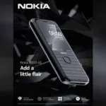 Nokia 8000 4G poster leaked:  Curved Edges in place of Slider Design