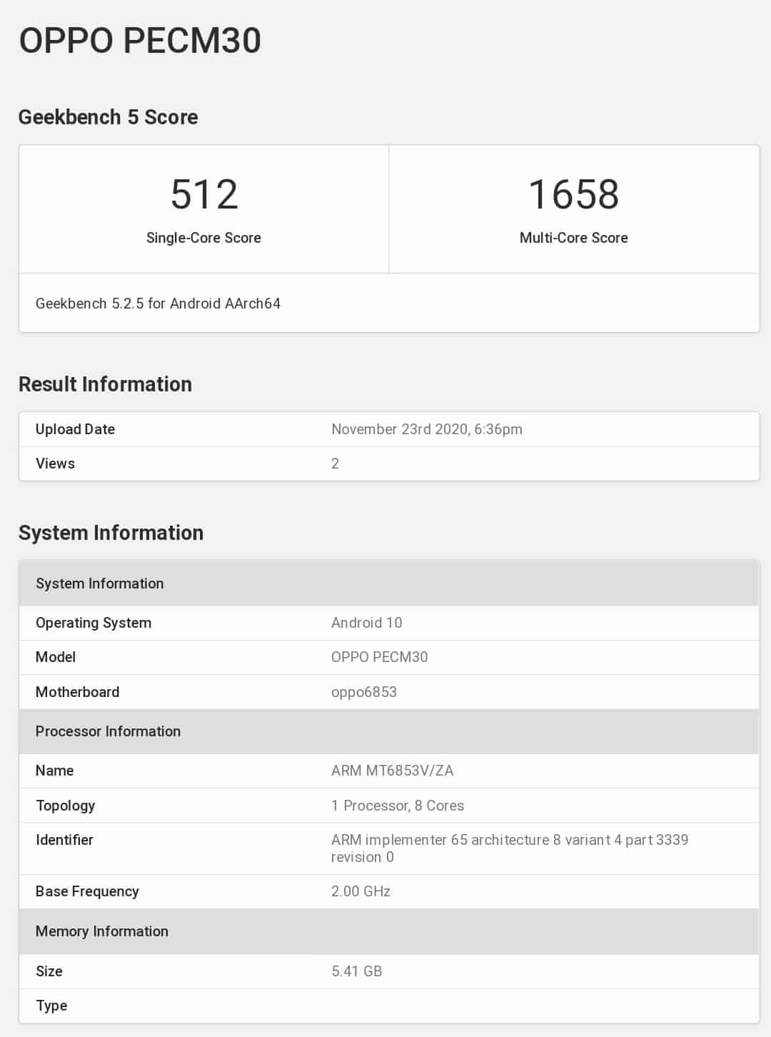 o3 3 Oppo to launch two new smartphones, spotted on Geekbench
