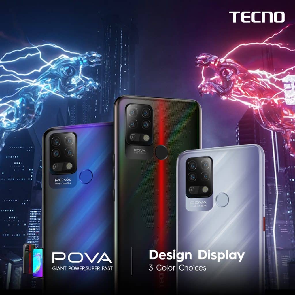 po1 Tecno POVA gaming phone launched with Helio G80 SoC and other interesting features