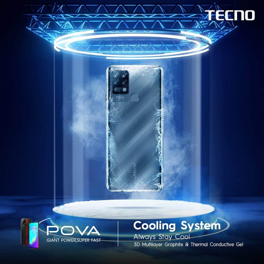 po2 Tecno POVA gaming phone launched with Helio G80 SoC and other interesting features