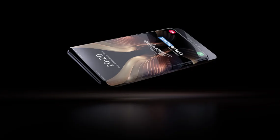 You will be amazed to see this Futuristic phone made by Samsung