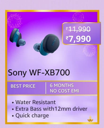 sony wf Best deals on Audio Devices on Amazon before the sale ends on 13th November