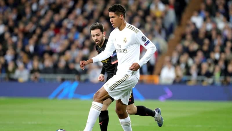 varane epa27042020 Varane could leave Madrid this summer, with no agreement regarding an extension yet