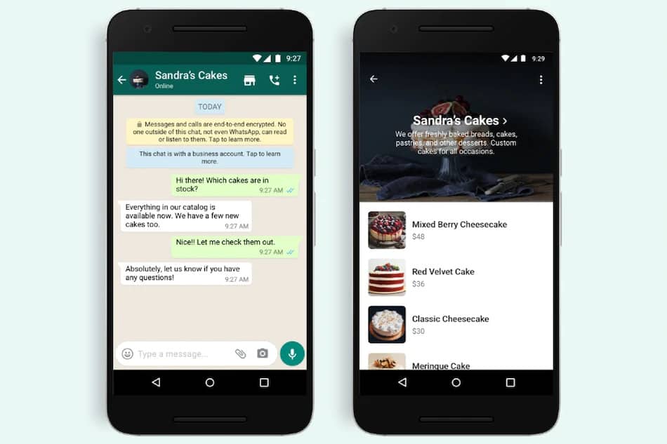 w WhatsApp adds a Shopping Button for Businesses accounts on WhatsApp
