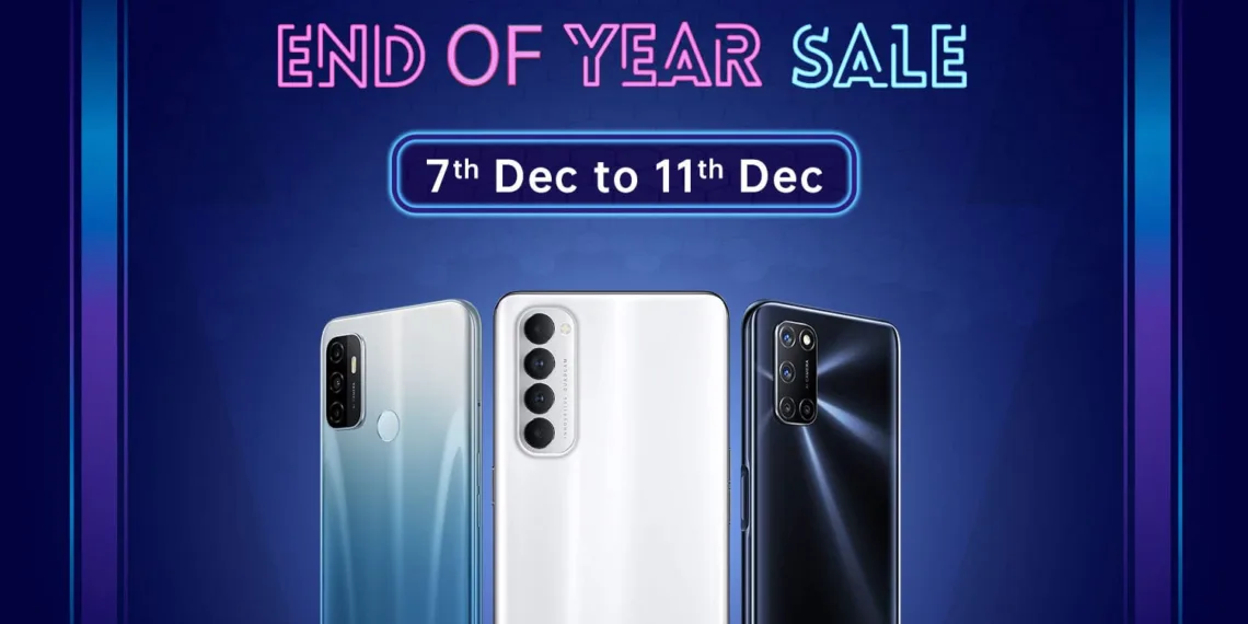 Oppo End of The Year Sale on Amazon India | Phones from Rs. 8,490