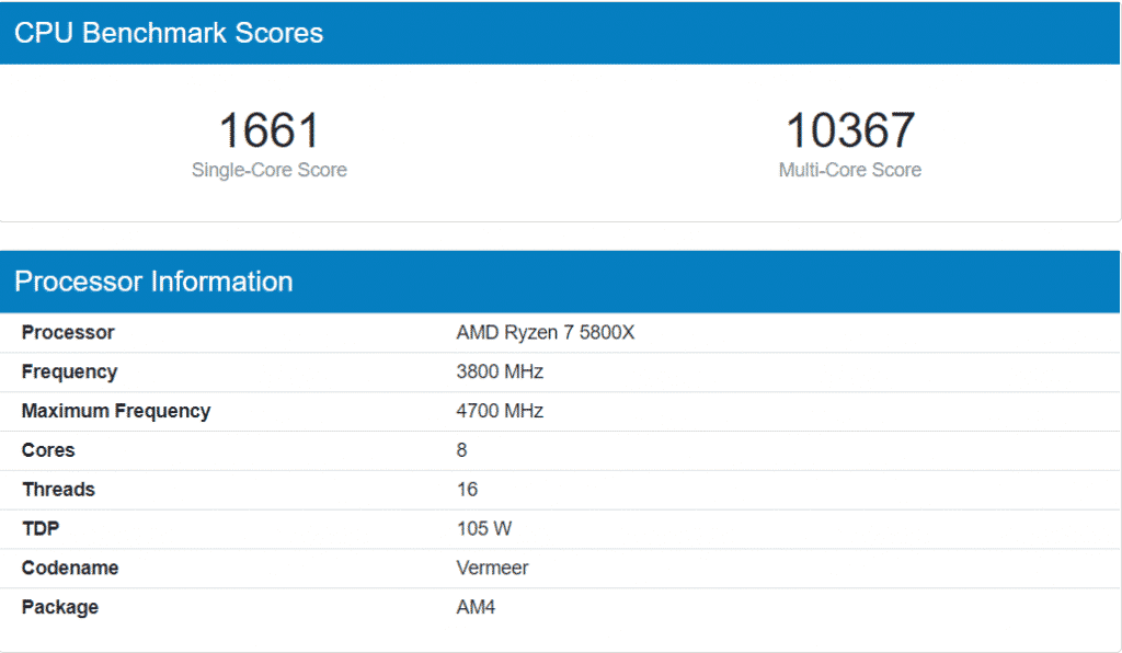 10 Intel Rocket Lake CPU Benchmark leaked, has 8 Cores and 16 threads