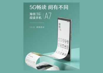 Hisense A7 5G launched with world’s first E-ink display and 5G connectivity