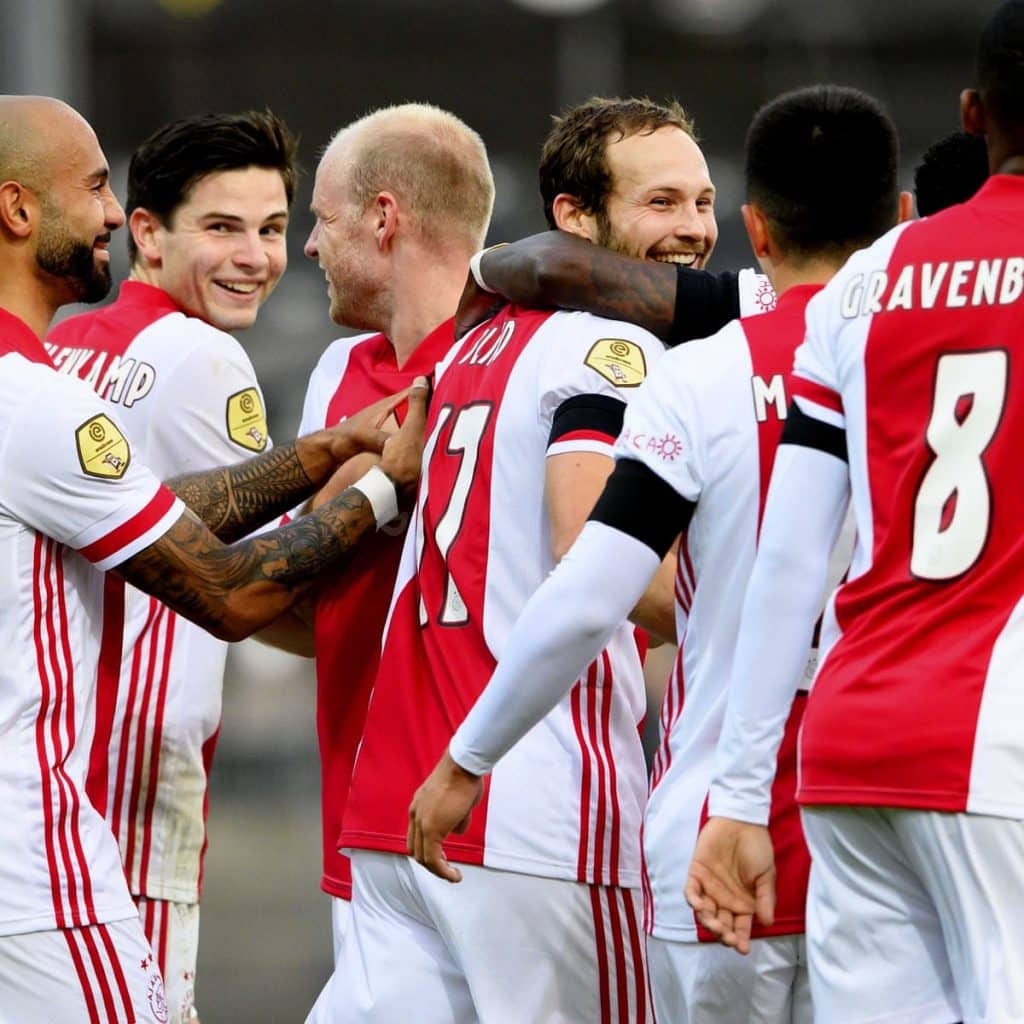 5568 Ajax set up new record goal-scoring start to Eredivisie campaign