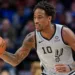 DeMar DeRozan is the shooting guard for San Antonio Spurs.