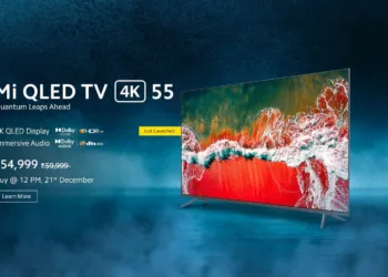 Mi QLED 4K (55") TV launched with Dolby Vision in India at INR 54,999