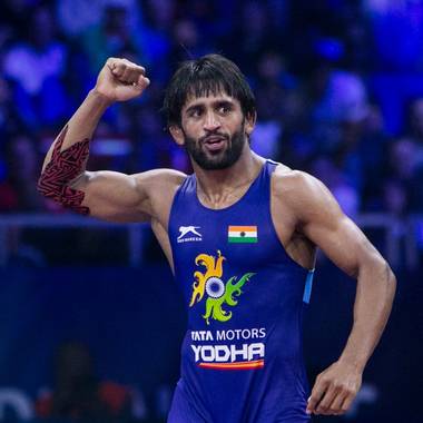 Bajrang Punia 1jpg Bajrang Punia and Elavenil Valarivan bag top honours at FICCI India Sports Awards 2020