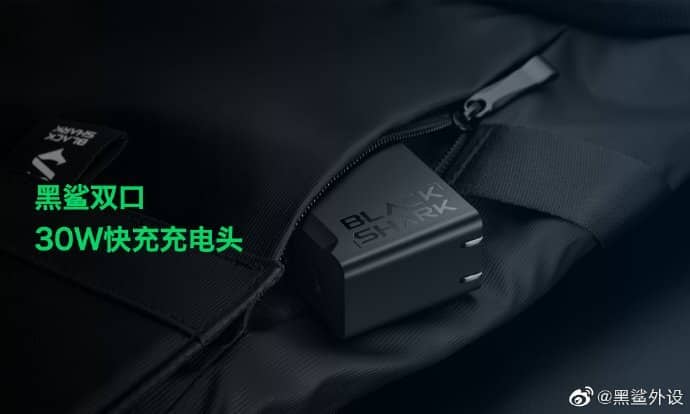 Black Shark 30W Dual Port Charger Black Shark released 3 new mobile accessories: Charger, Charging Cables, and Shoulder Buttons for Mobile Gaming