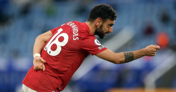 Bruno Fernandes Manchester United 11 Top 5 Premier League players of 2020