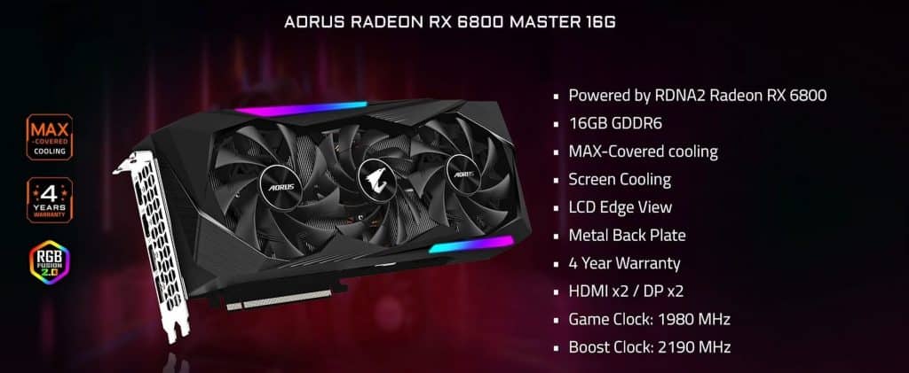 Gigabyte’s new Radeon RX 6800 series GPUs are damn expensive