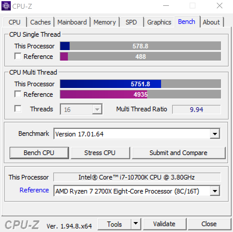 CPU Z 10th Gen Intel Core i7-10700K review: Performance benchmarks prove why it's worth buying at Rs. 30,000