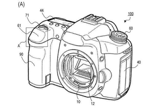 Canon shutter touchpad 2 Canon's new camera patent shows a Shutter Touchpad rather than a button