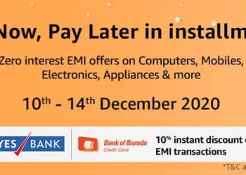 Amazon India brings new No Cost EMI offers on Computers, Mobiles, Electronics, Appliances & more