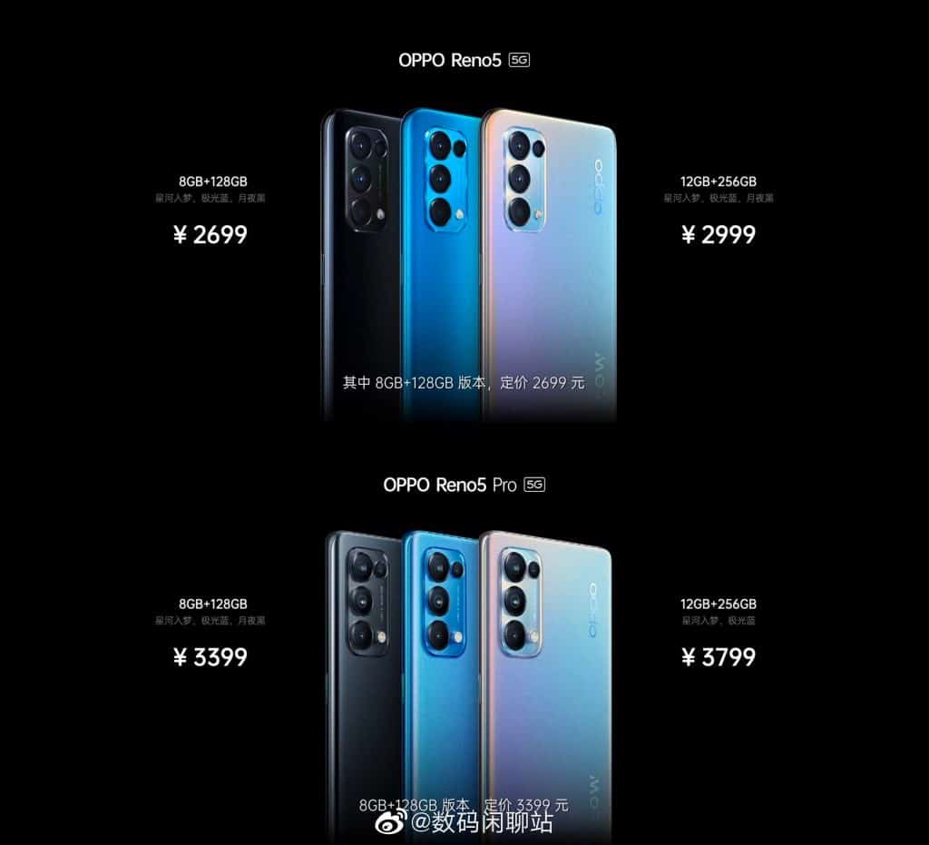 Eo4HV7kUwAAGmEz Oppo Reno5 5G and Reno5 Pro 5G launched in China: All you need to know
