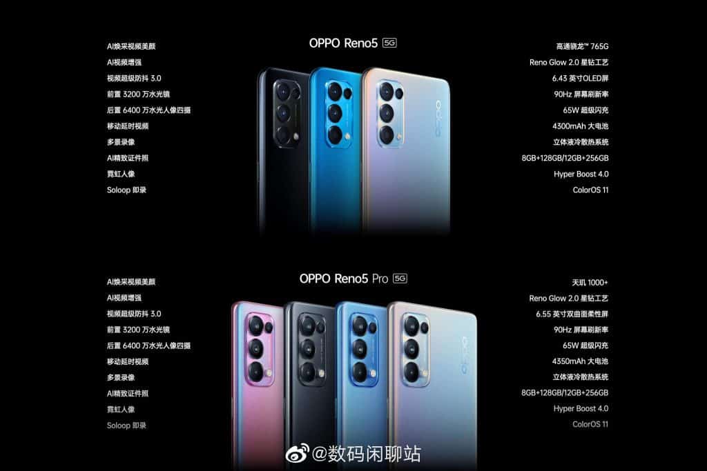 Eo4HV7mVgAAa 7w Oppo Reno5 5G and Reno5 Pro 5G launched in China: All you need to know