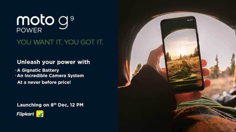 Motorola to launch Moto G9 Power in India on December 8