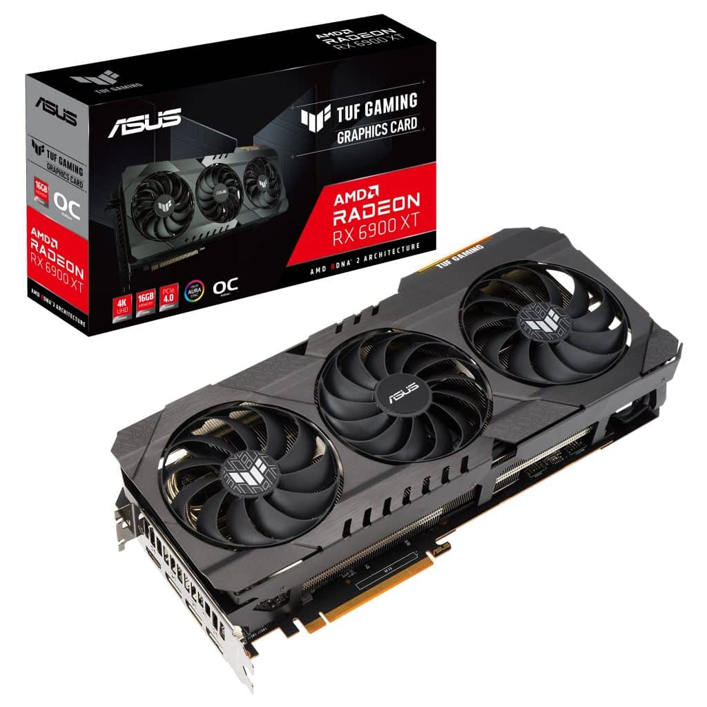 ASUS launches new TUF Gaming  AMD Radeon RX 6900 XT custom GPUs