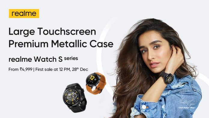 Realme Watch S Pro, Realme Watch S Launched in India With Circular Dial, SpO2 Monitor