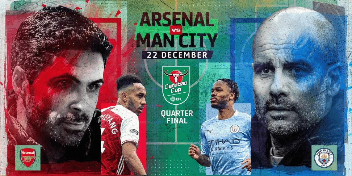 Carabao Cup Quarter Finals: Can The Gunners Redeem Themselves against Citizens?