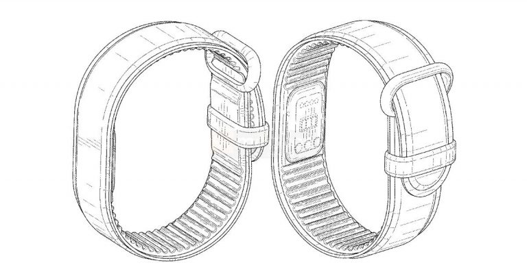 Google patents a fitness tracker design that might come without a display