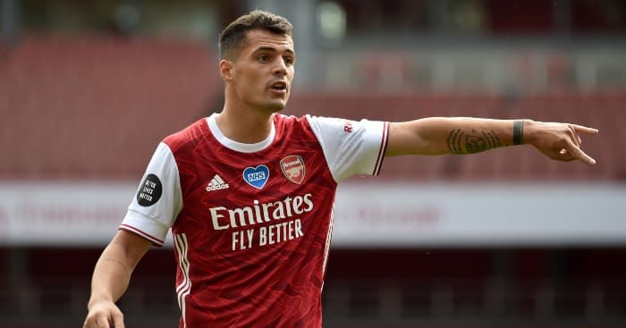 Granit Xhaka Arsenal Granit Xhaka to Inter is a no-go; Paris might swoop in for Eriksen