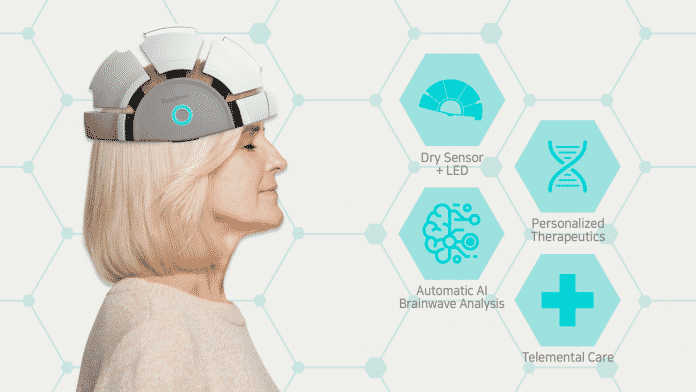 iMediSync unveils an innovative dry sensing EEG brain mapping and therapeutics device