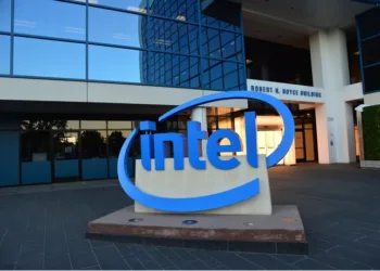The Robert N. Boyce Building in Santa Clara, California, is the world headquarters for Intel Corporation. This photos is from Oct. 26, 2017. (Credit: Walden Kirsch/Intel Corporation)