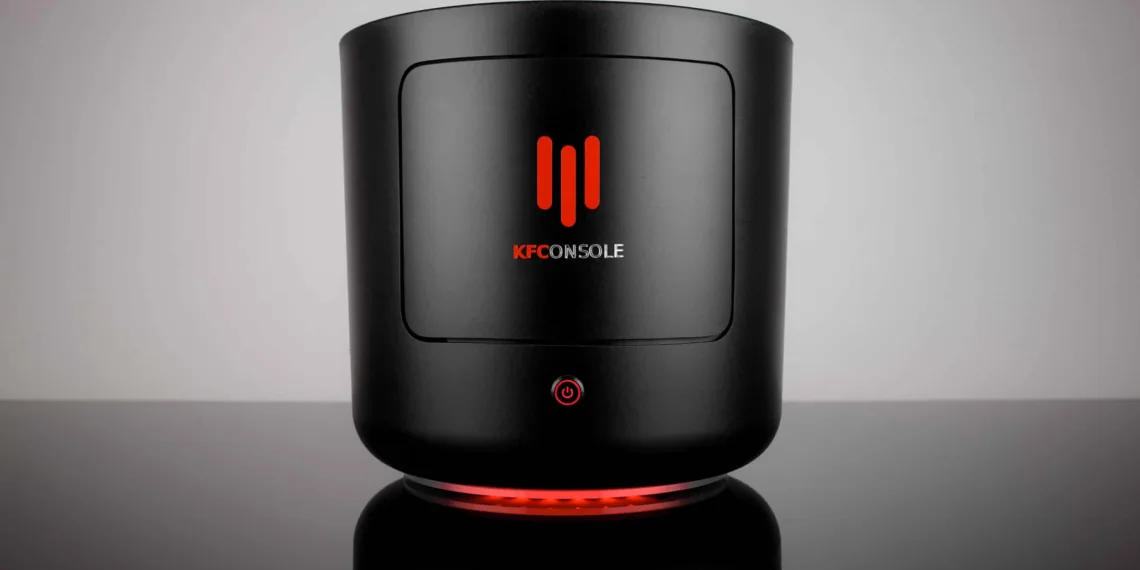 KFConsole is real and built by Cooler Master with a dedicated Chicken Chamber